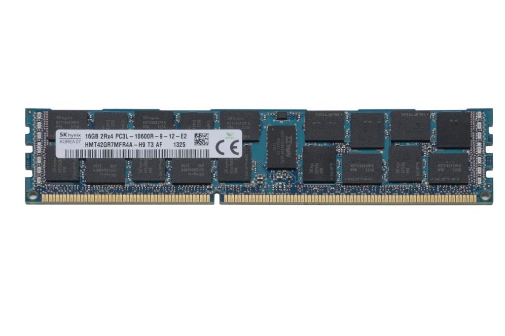 16GB 2Rx4 PC3L-10600R DDR3-1333 ECC, Hynix / Dell