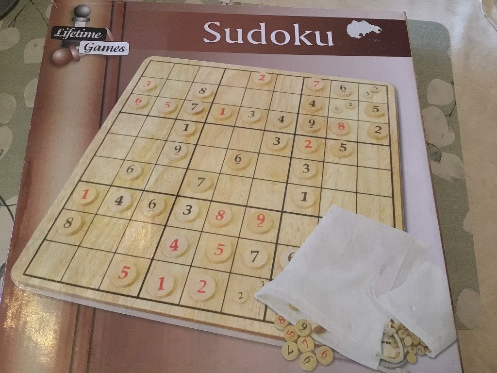 Sudoku life games denkspel puzzel, Ophalen of Verzenden, Gebruikt