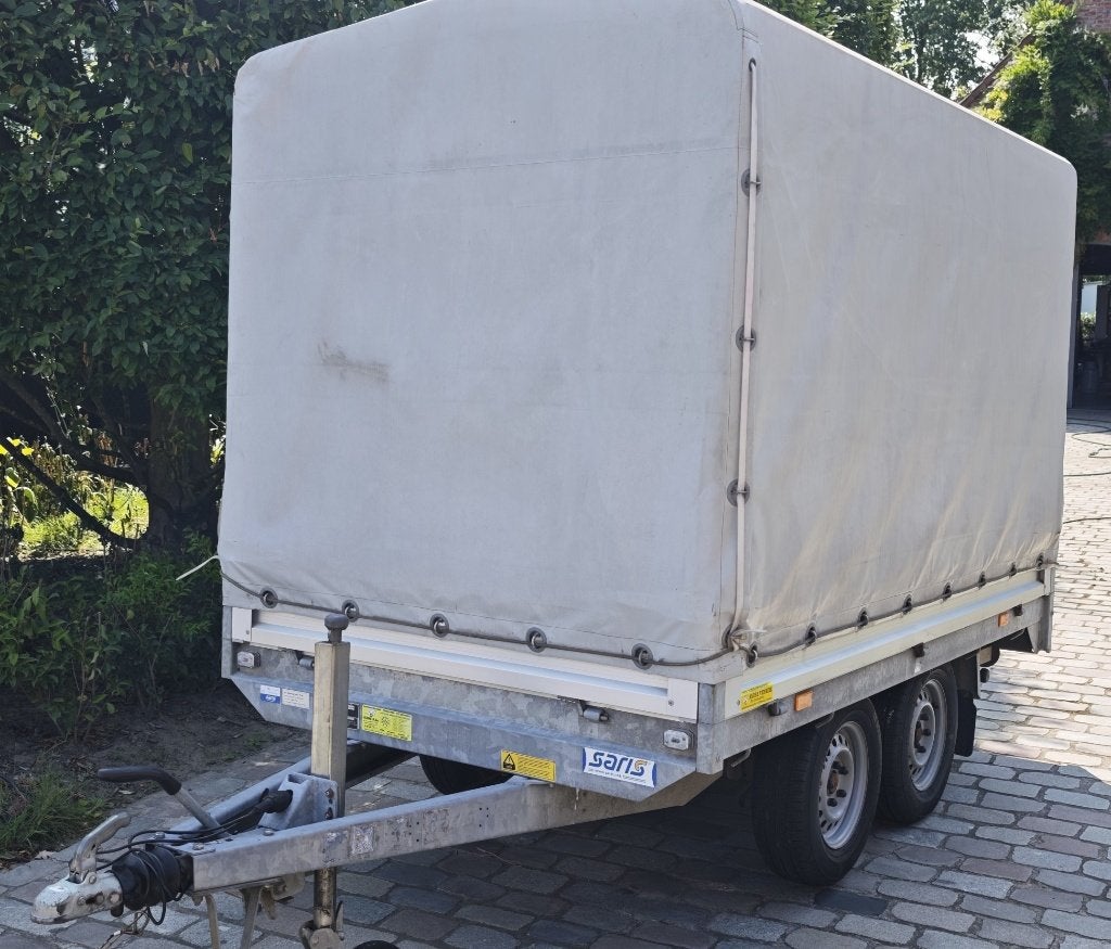 Saris PS1520 Plateau Aanhangwagen MTM 2000kg met huif, Enlèvement, Comme neuf
