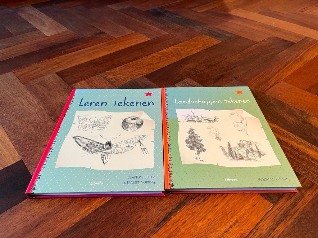 leren tekenen+landschappen tekenen, Boeken, Ophalen of Verzenden, Zo goed als nieuw, Schilder- en Tekenkunst