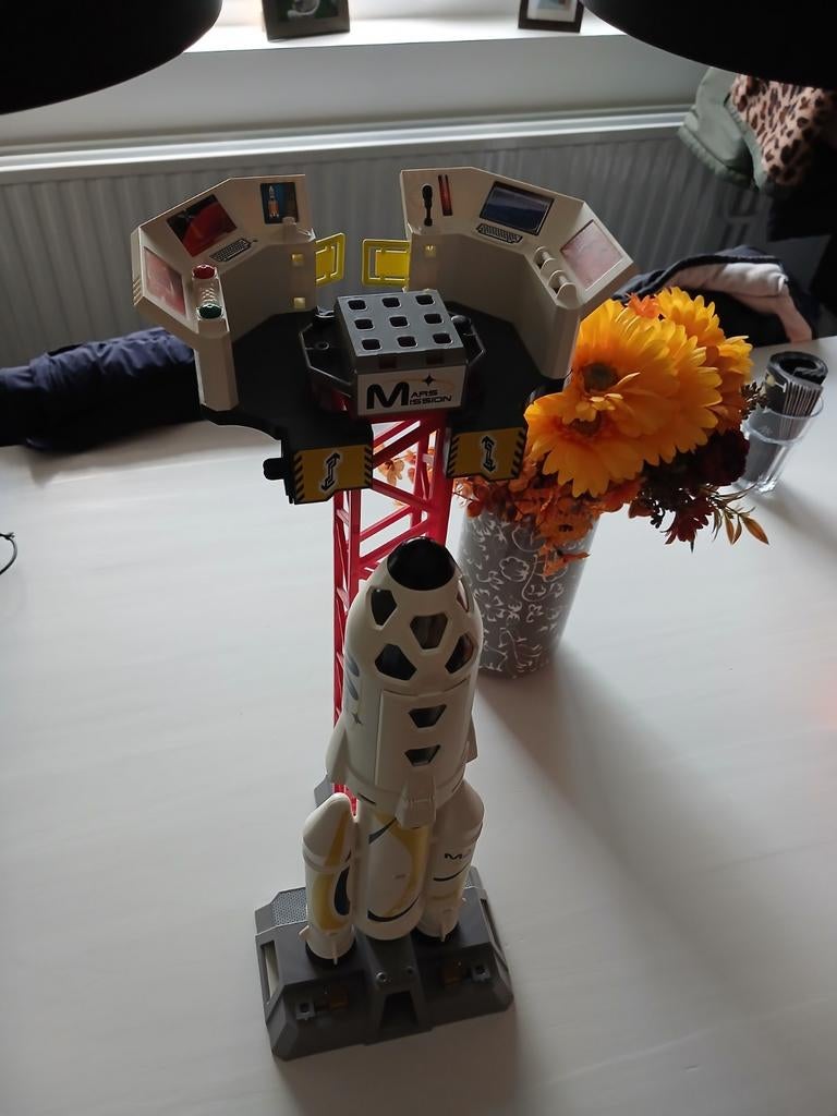 Playmobil nasa raket, Ophalen