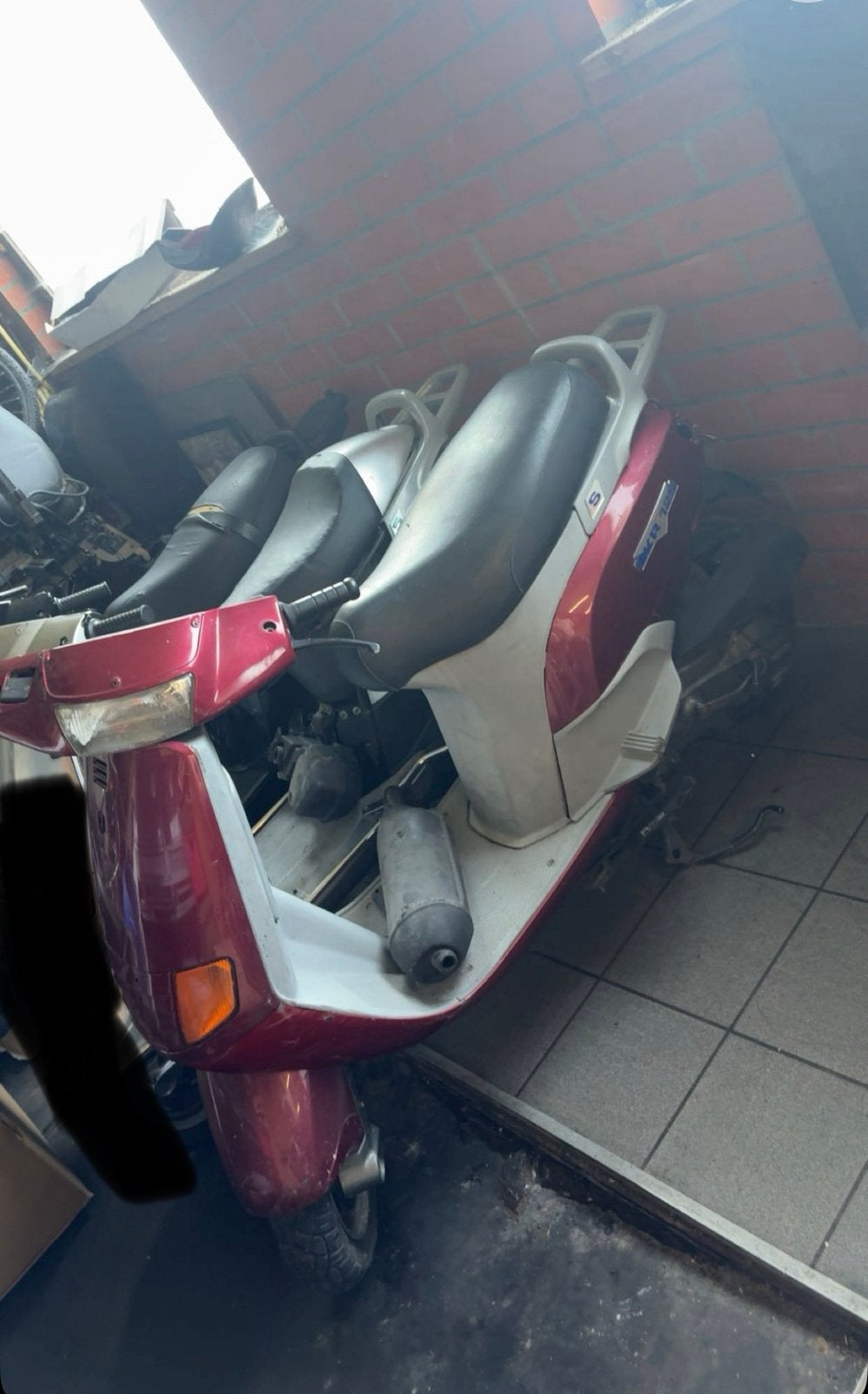 Rode piaggio skipper # skr, Ophalen, Zo goed als nieuw, Piaggio