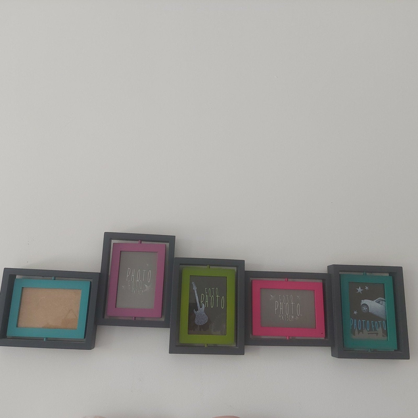 Cadre-photos de la "Maisons du monde", Maison & Meubles, Enlèvement ou Envoi, Multicolore, Comme neuf, Bois
