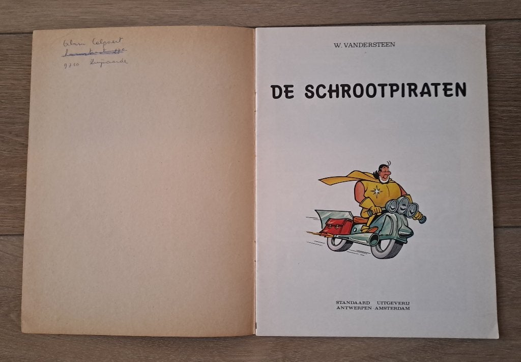 64 - Jerom - De Schrootpiraten, Boeken, Gelezen, Willy Vandersteen, Eén stripboek, Ophalen of Verzenden