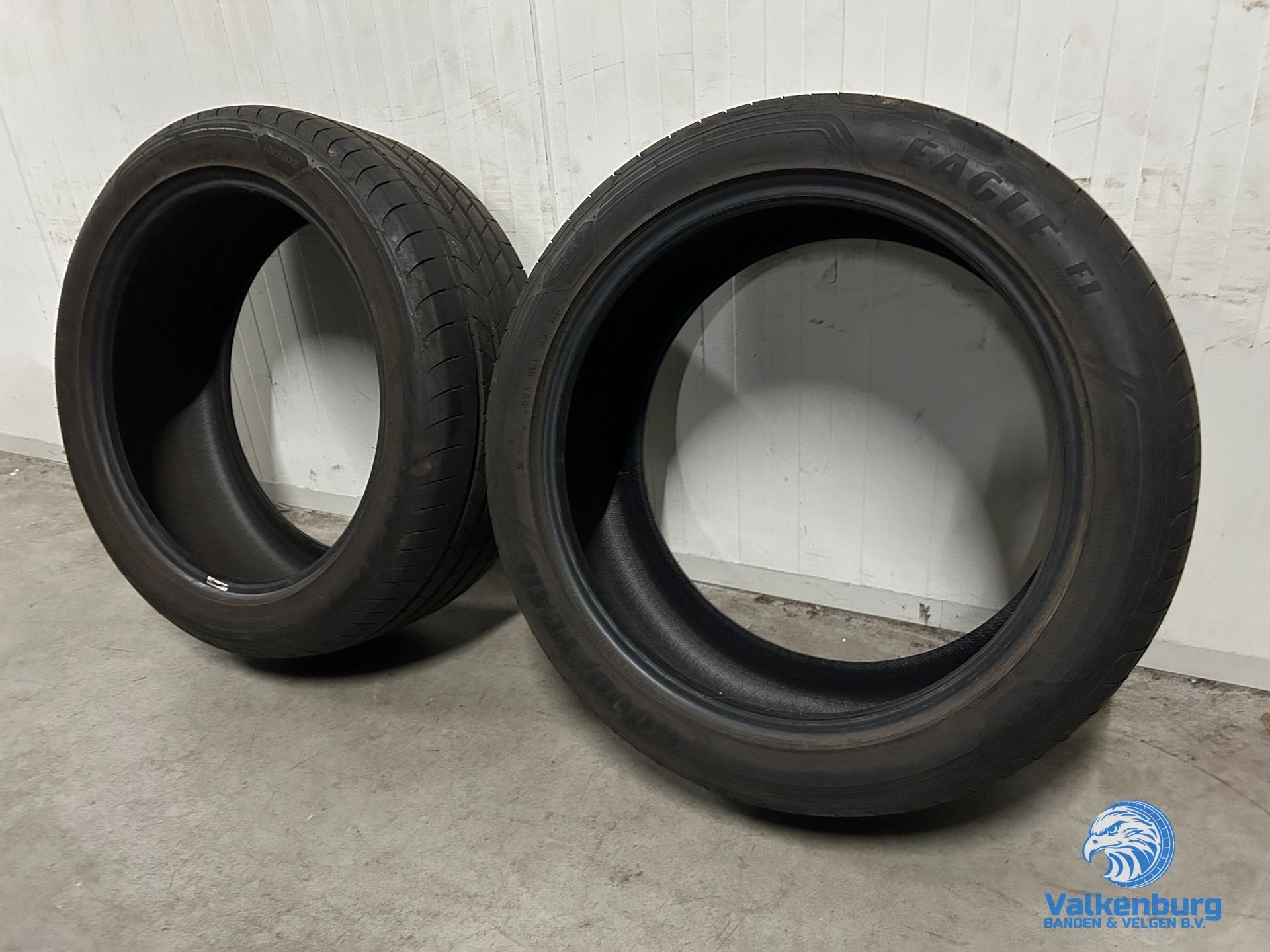 7mm! Zomerbanden 265/45R21 Goodyear Eagle F1, Pneus été, -, 21 pouces, Pneu(s)