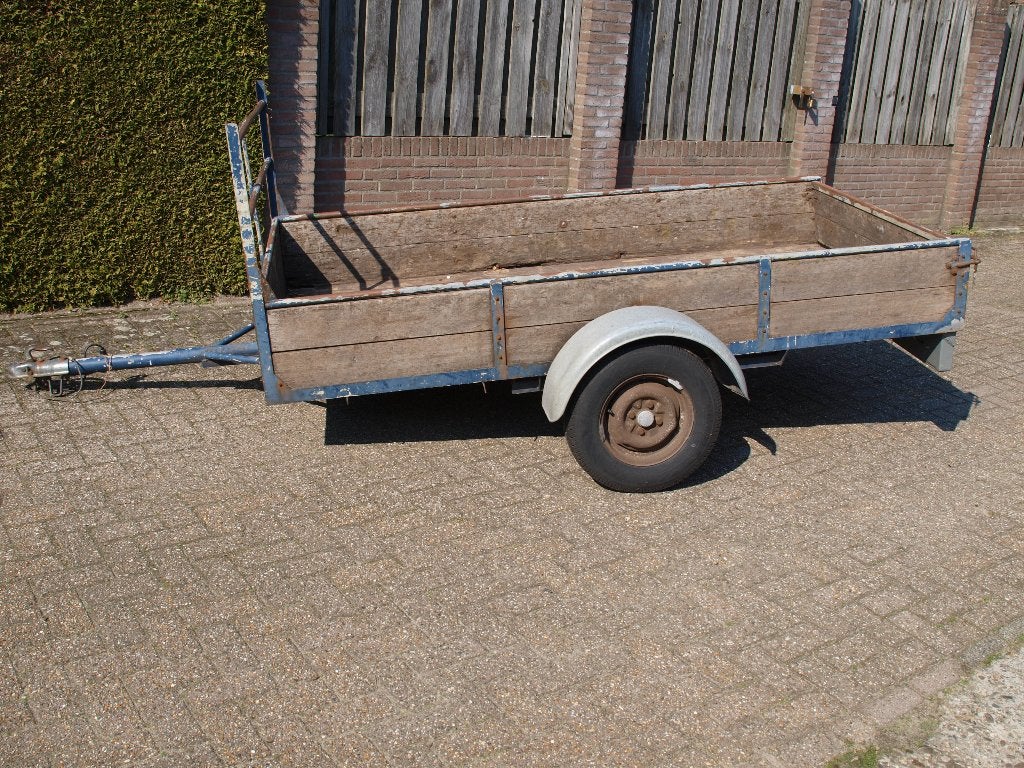 aanhangwagen gebruikt 750 Kg enkel asser afm. 128x254, Enlèvement, Utilisé
