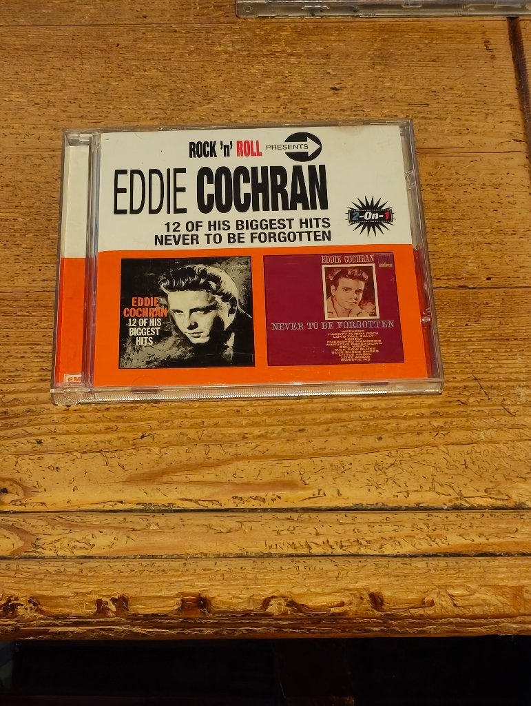Cd van Eddie Cochran, Ophalen of Verzenden, Gebruikt, Rock-'n-Roll