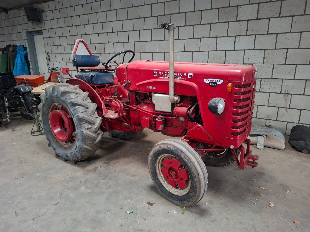 Farmall f-265 smalspoor, oldtimer smalspoor, mc cormick,, Jardin & Terrasse, Tondeuses autoportées, Enlèvement, Utilisé