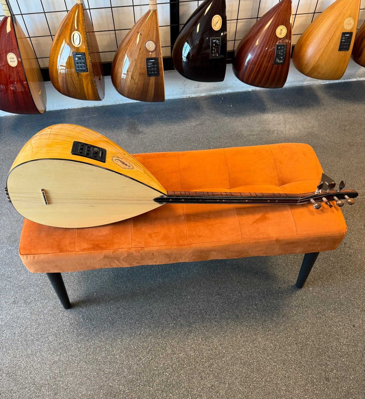 saz yaprak dut kısa sap profosyonel, Muziek en Instrumenten, Instrumenten | Onderdelen, Ophalen of Verzenden, Nieuw