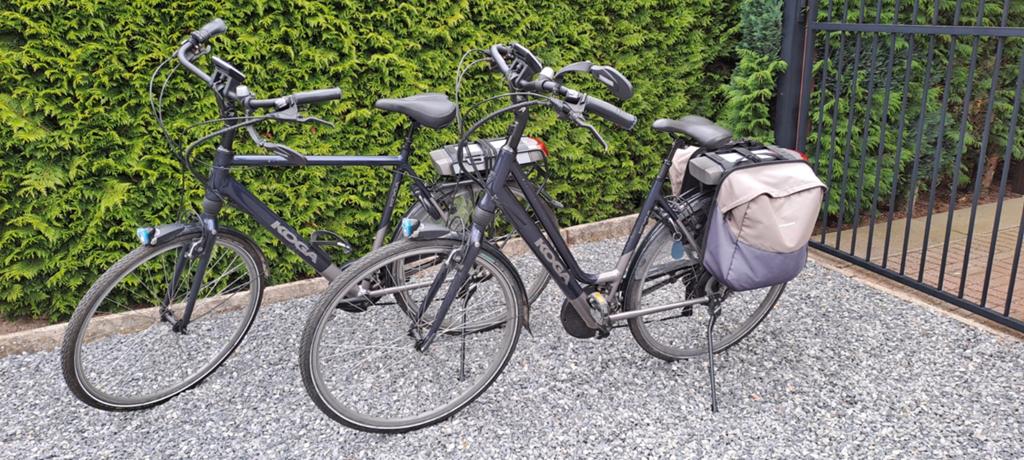 Koga E-Deluxe dames en herenfiets, Enlèvement