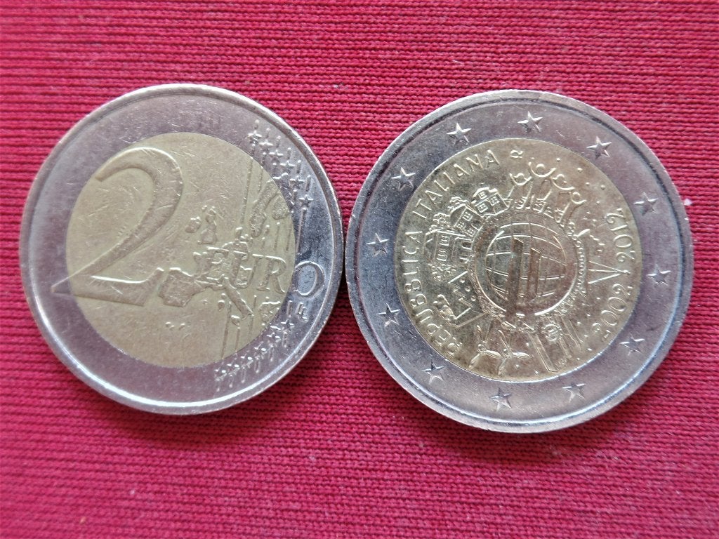 2 euro Italië 2012 (euro), Ophalen, Italië, 2 euro, Losse munt