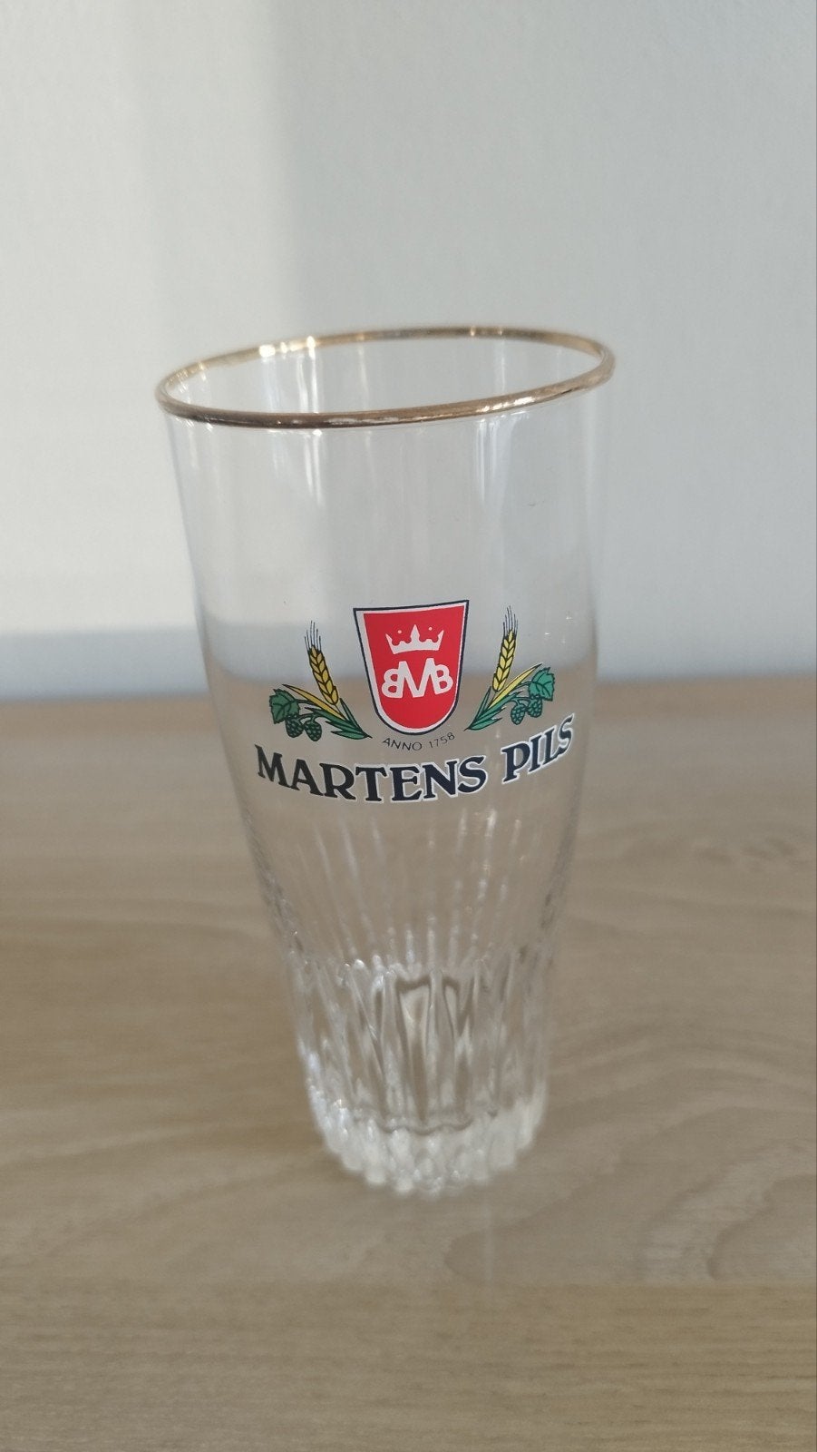 Set van 10 Martens Pils glazen, Verzamelen, Biermerken, Ophalen