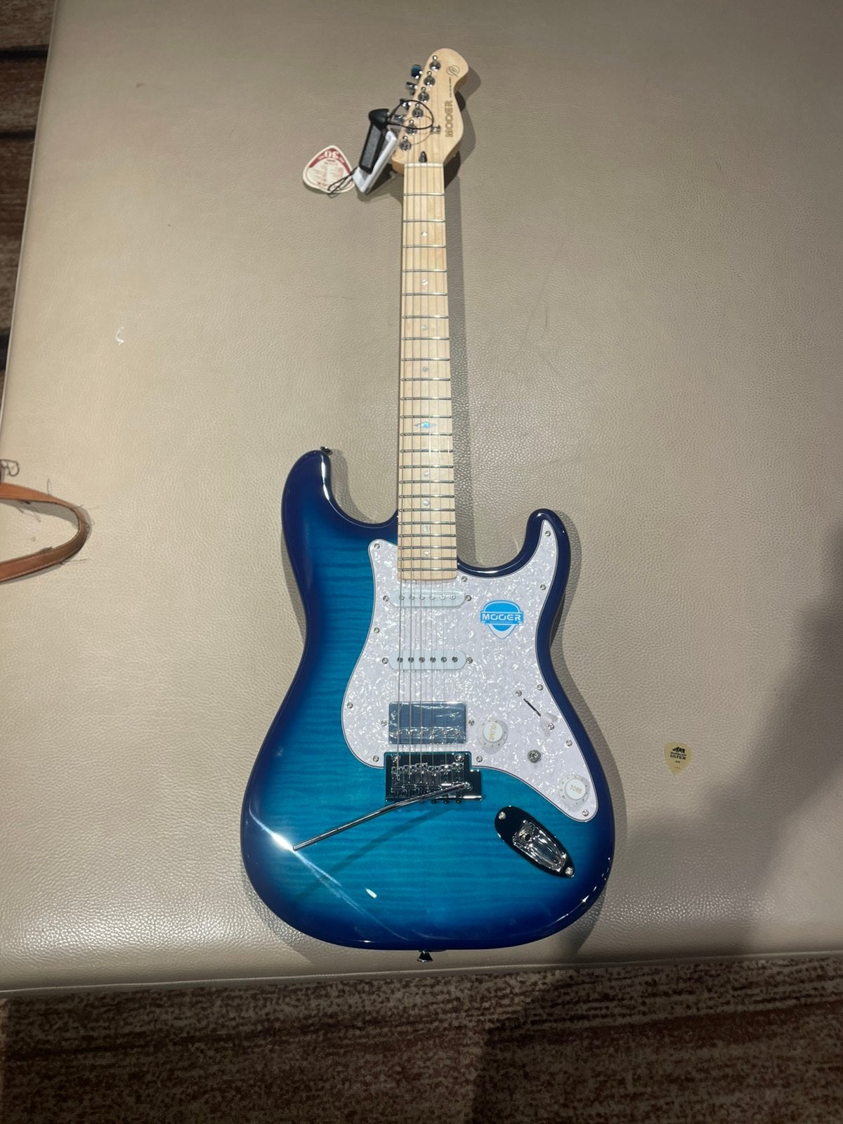 Elektrische gitaar LAKE BLUE MSC30PRO MOOER, Muziek en Instrumenten, Snaarinstrumenten | Gitaren | Elektrisch, Ophalen, Zo goed als nieuw