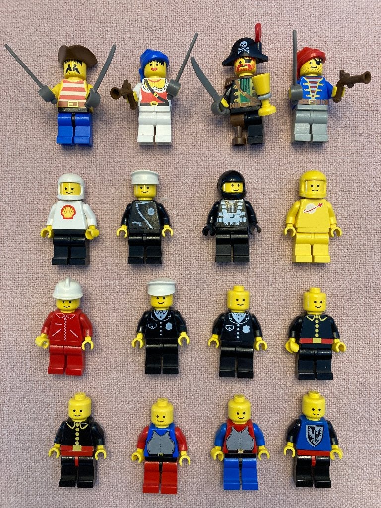 Lego Vintage mini figures, Kinderen en Baby's, Speelgoed | Duplo en Lego, Ophalen of Verzenden, Gebruikt, Lego