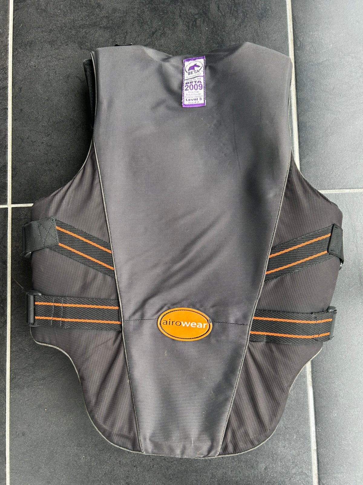 Bodyprotector airowear, Dieren en Toebehoren, Bodyprotector, Ophalen, Zo goed als nieuw