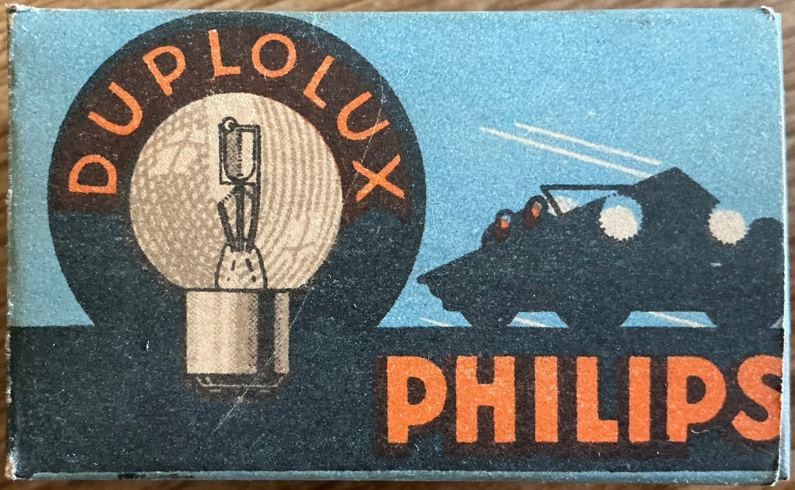 Lampe de voiture vintage PHILIPS DUPLOLUX, Enlèvement ou Envoi, Comme neuf, Emballage