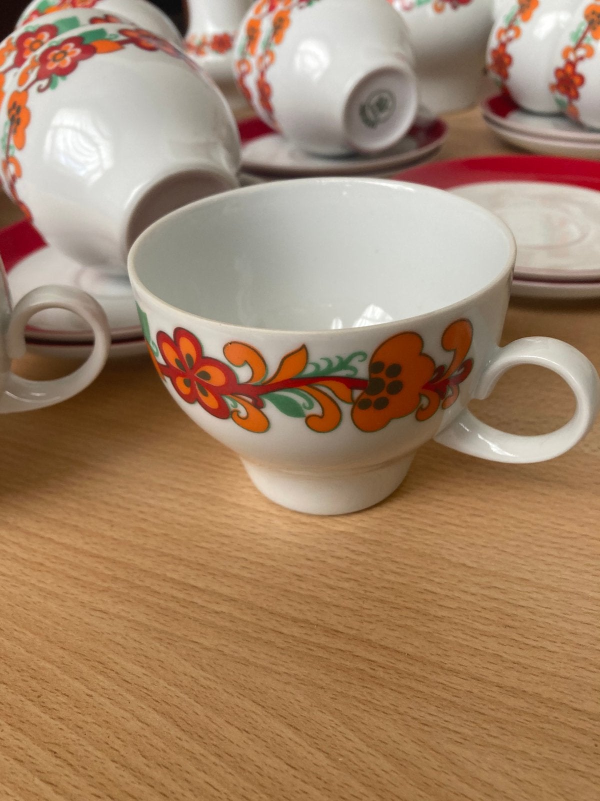 Prachtig Vintage Kahla DDR Koffieservies / Theeservies, Antiek en Kunst, Ophalen