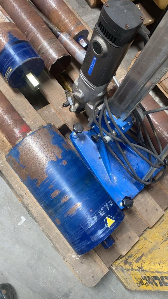 Diamantboormachine Carat, Doe-het-zelf en Bouw, Gereedschap | Boormachines, Ophalen, Zo goed als nieuw