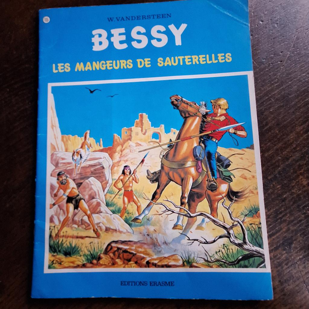 bessy t115 les mangeurs de sauterelles w.vandersteen, Livres, Willy Vandersteen, Une BD, Utilisé, Envoi