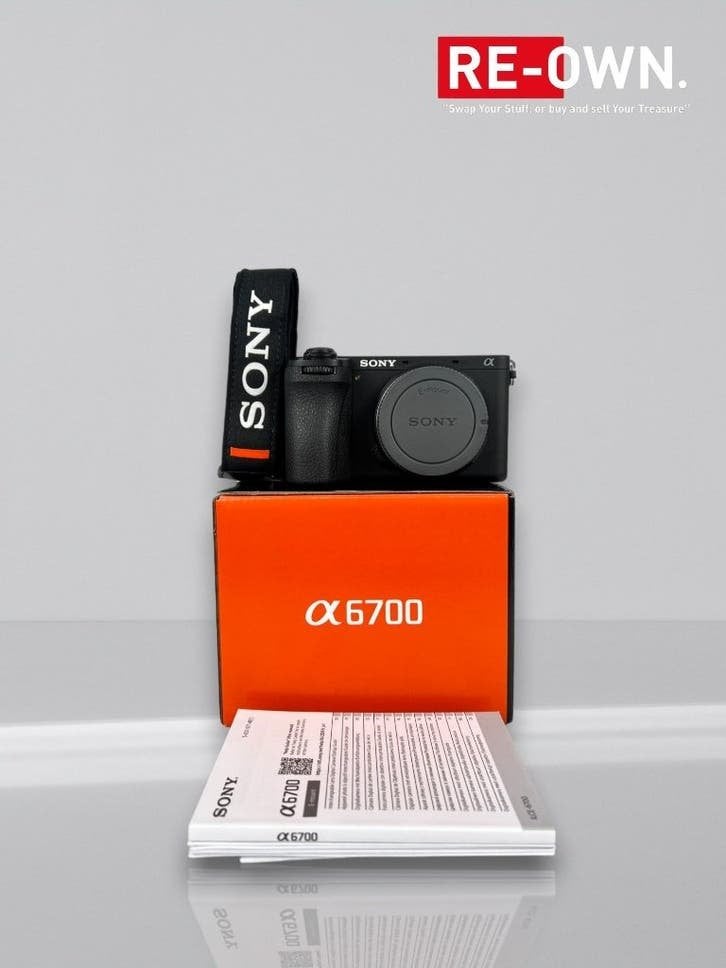 SONY A6700 | TOPSTAAT | 7.693 CLICKS | DOOS | GARANTIE