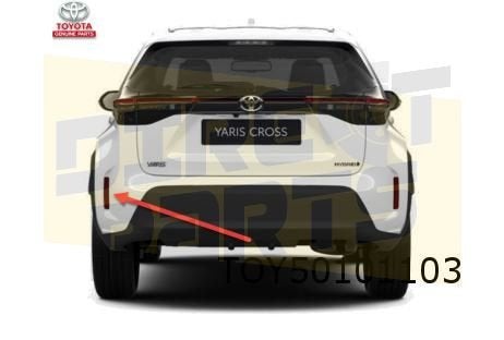 Toyota Prius (6/09 - 9/21) (ZVW) Toyota Yaris Cross (8/21-), Neuf, Arrière, -, Toyota