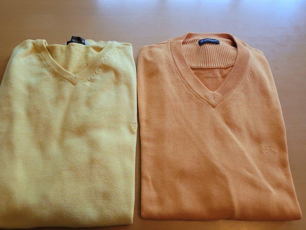 lot de 5 pulls d'été, Enlèvement ou Envoi, Comme neuf, Taille 48/50 (M), Orange