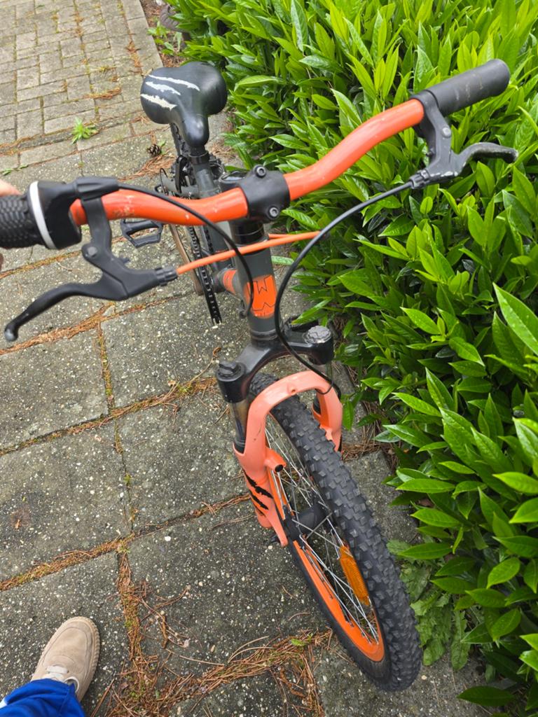 Kinder fiets, Enlèvement