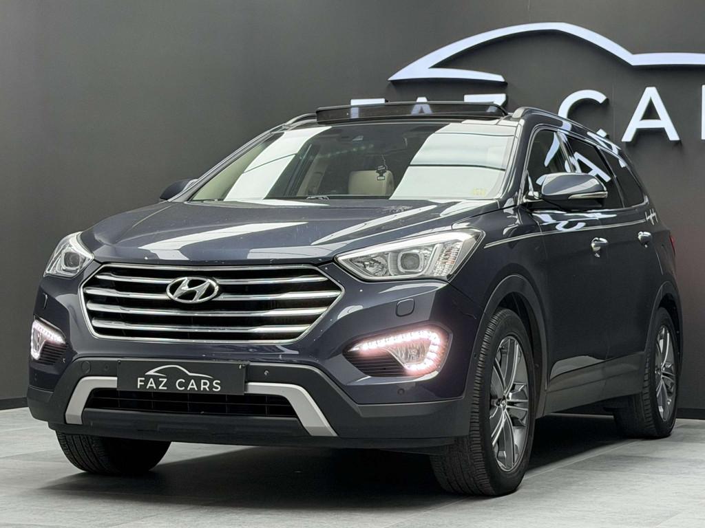 Hyundai Grand Santa Fé * Réservé * (automatique), Autos, Hyundai, Cuir, Euro 5, 199 g/km, Beige