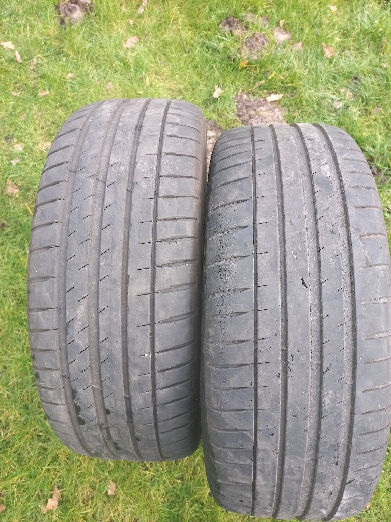 4 stuks 225/45/R19 96W Michelin Pilot Sport 4 + Bridgestone, Véhicule de tourisme, Pneus été, Pneu(s), Utilisé