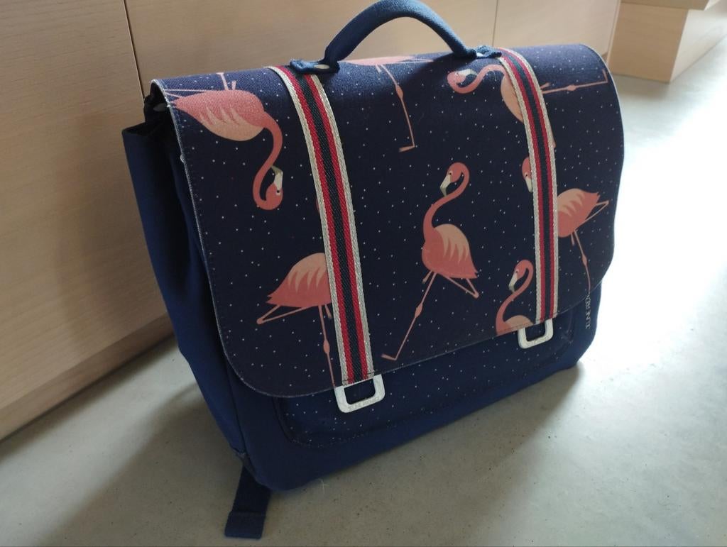Jeune Premier Boekentas It bag midi flamingo, Minder dan 30 cm, Ophalen of Verzenden, Gebruikt, 30 tot 40 cm