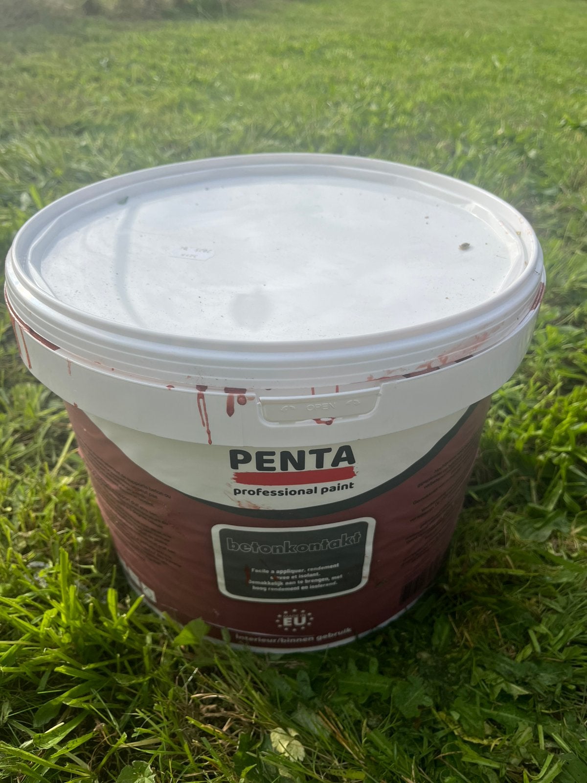 Beton contact pot de 15kg reste 14kg, Bricolage & Construction, Enlèvement, Comme neuf