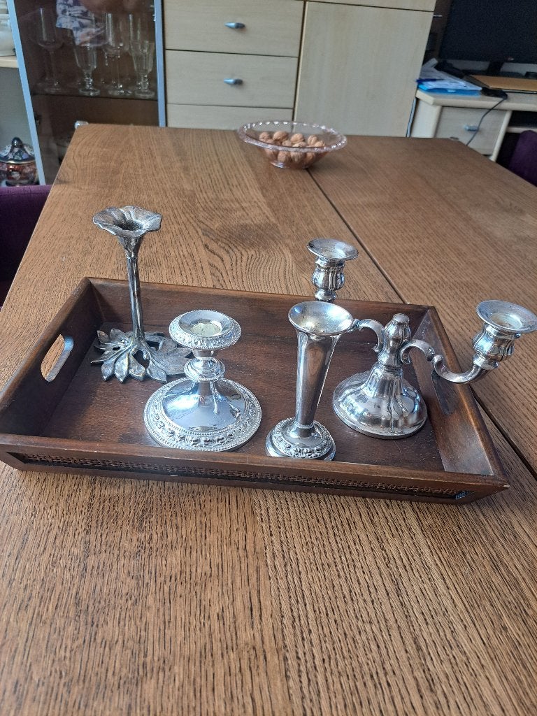 Set van kandelaars losse verkoop., Ophalen of Verzenden, Overige materialen