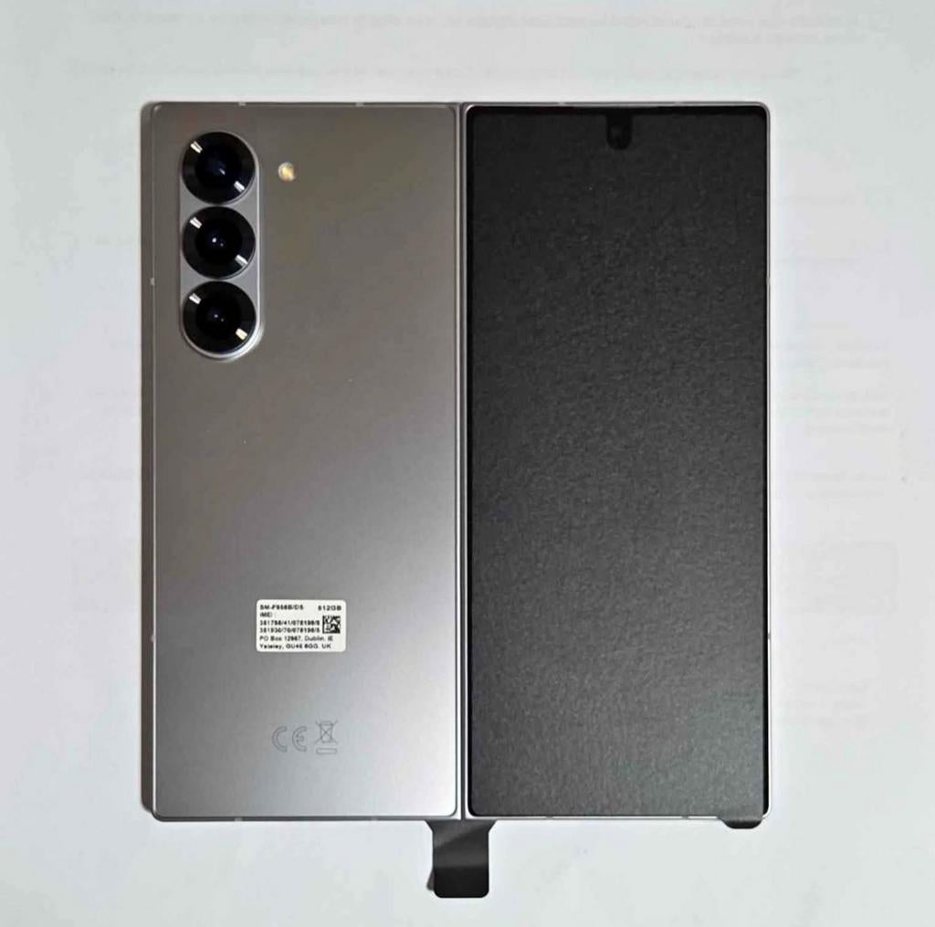 Samsung Galaxy Z fold 6, 512GB, Télécoms, Téléphonie mobile | Chargeurs pour téléphone, Enlèvement, Neuf, Samsung