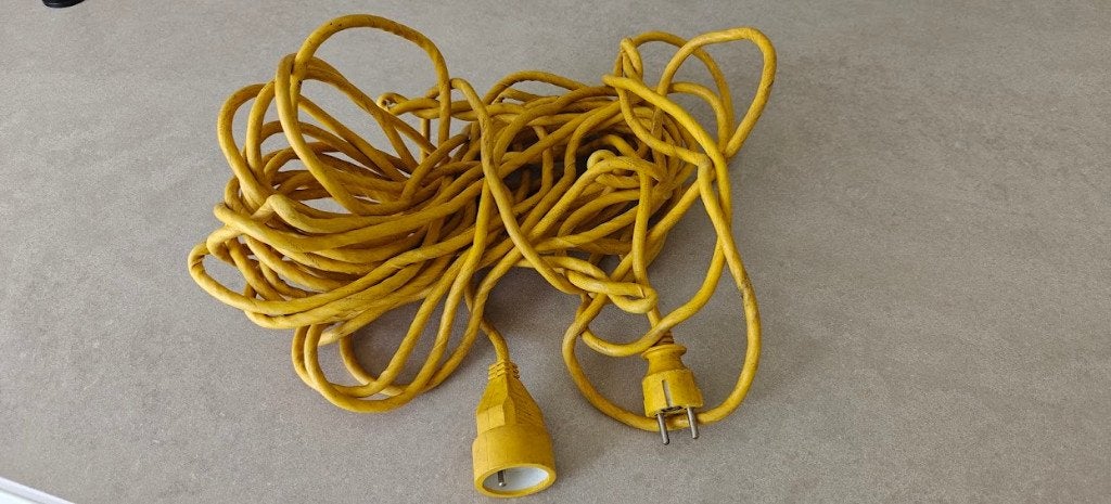 Electriciteitssnoer 25m, Ophalen of Verzenden