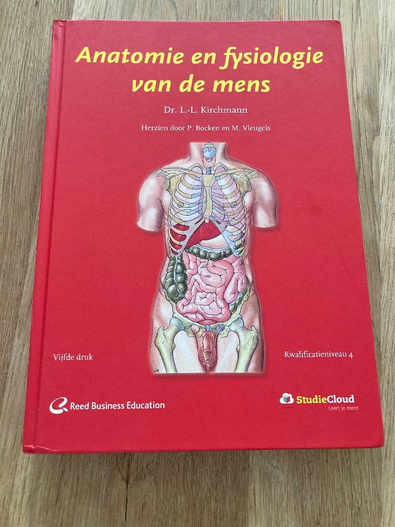 Anatomie en fysiologie van de mens, Ophalen, Nieuw, Hogeschool, Dr. L.-L. Kirchmann