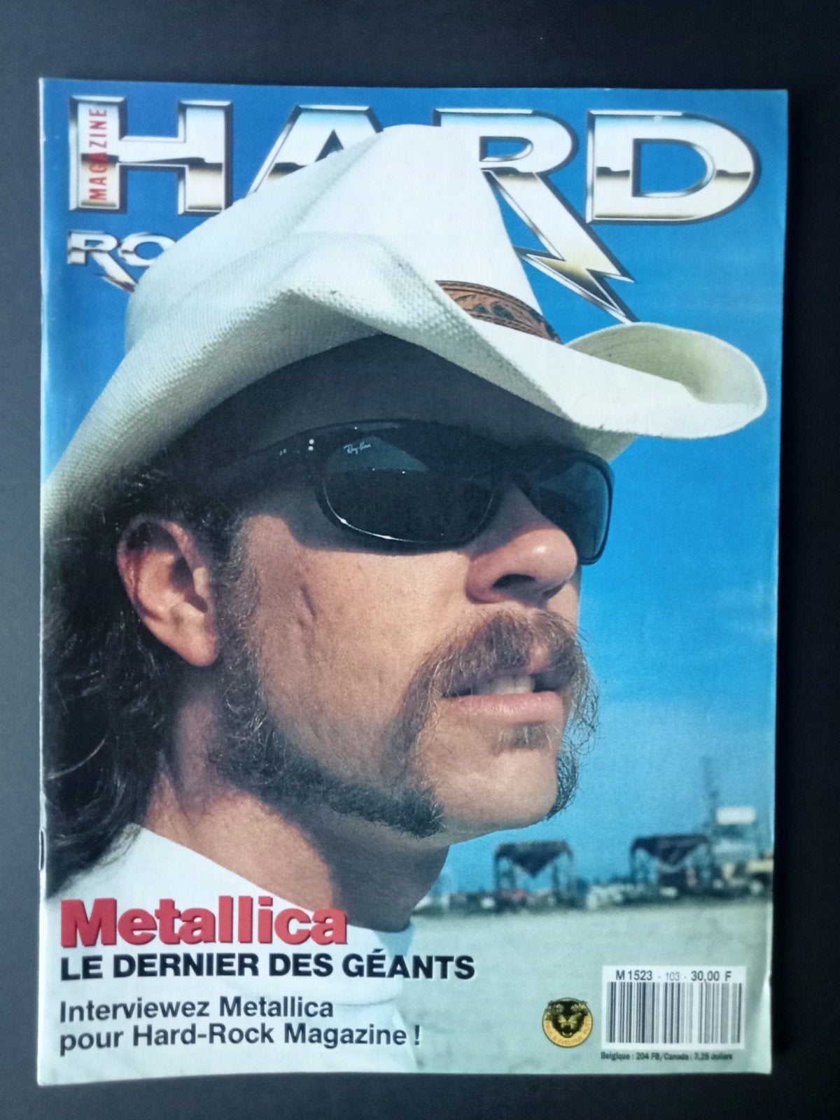 Metallica french Hard Rock magazine 1993, Rock