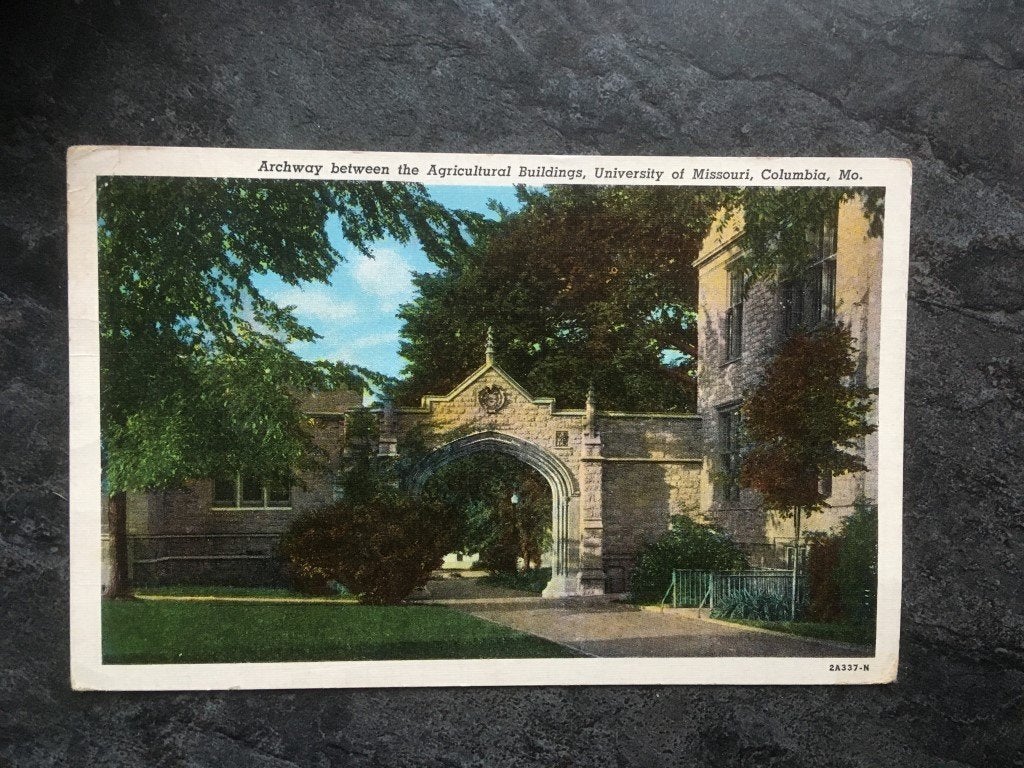 postkaart Colombia - University of Missouri, Ophalen of Verzenden