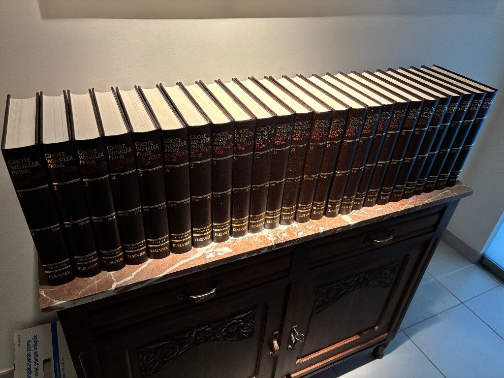 Grote Winkler Prins Encyclopedie, Boeken, Encyclopedieën, Ophalen, Complete serie, Zo goed als nieuw, Algemeen