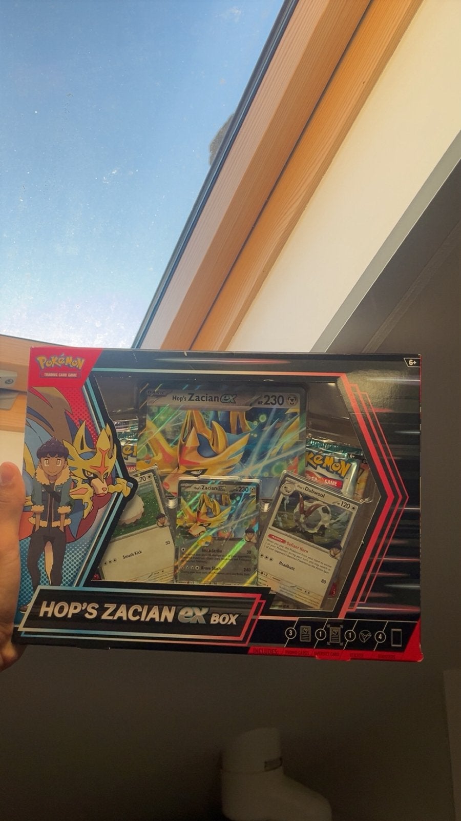 Pokémon Hop's Zacian V Box Sealed - Nieuw, Enlèvement, Comme neuf, Autres types