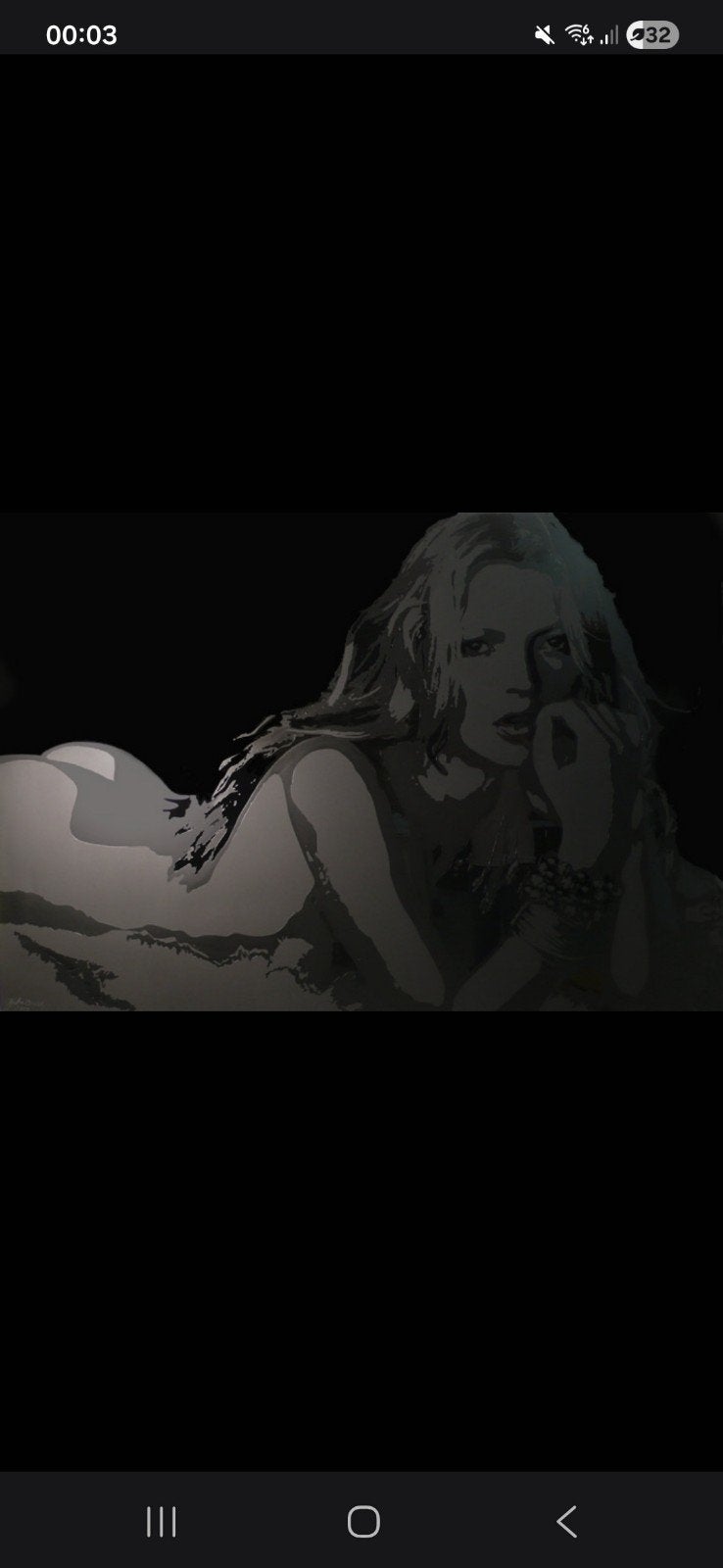 Kader plexiglas Kate Moss, Ophalen