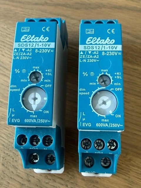 Eltako 1-10V-stuur dimmer schakelaar SDS12/1-10V, Ophalen, Zo goed als nieuw, Dimmer