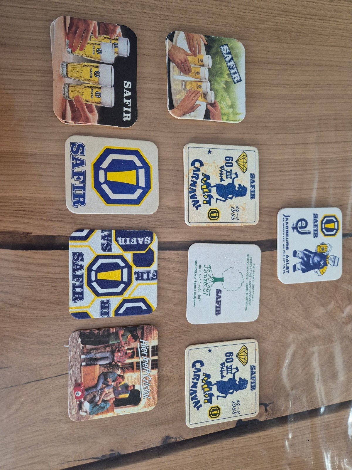 heel groot lot vintage bierviltjes 1970 1980, Verzamelen, Ophalen of Verzenden, Viltje(s), Duvel