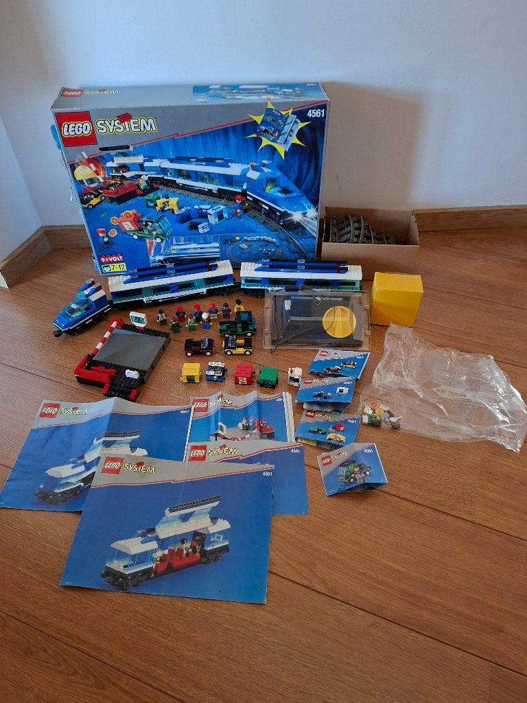 Lego 4561 9V passagiers trein, Overige thema's, Lego, Ophalen of Verzenden, Zo goed als nieuw