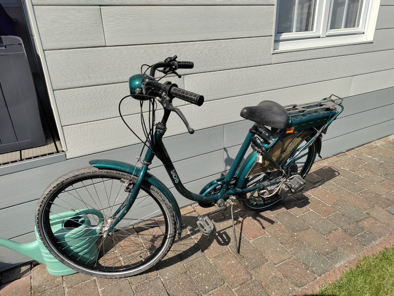 Saxonette snorfiets, Ophalen