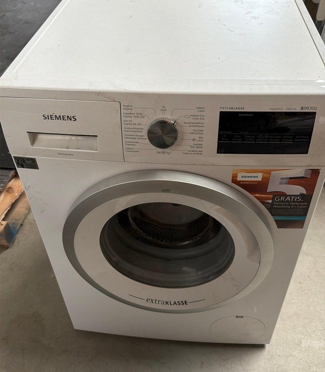 Siemens ExtraKlasse iQ300 wasmachine, Electroménager, Lave-linge, Enlèvement, Comme neuf