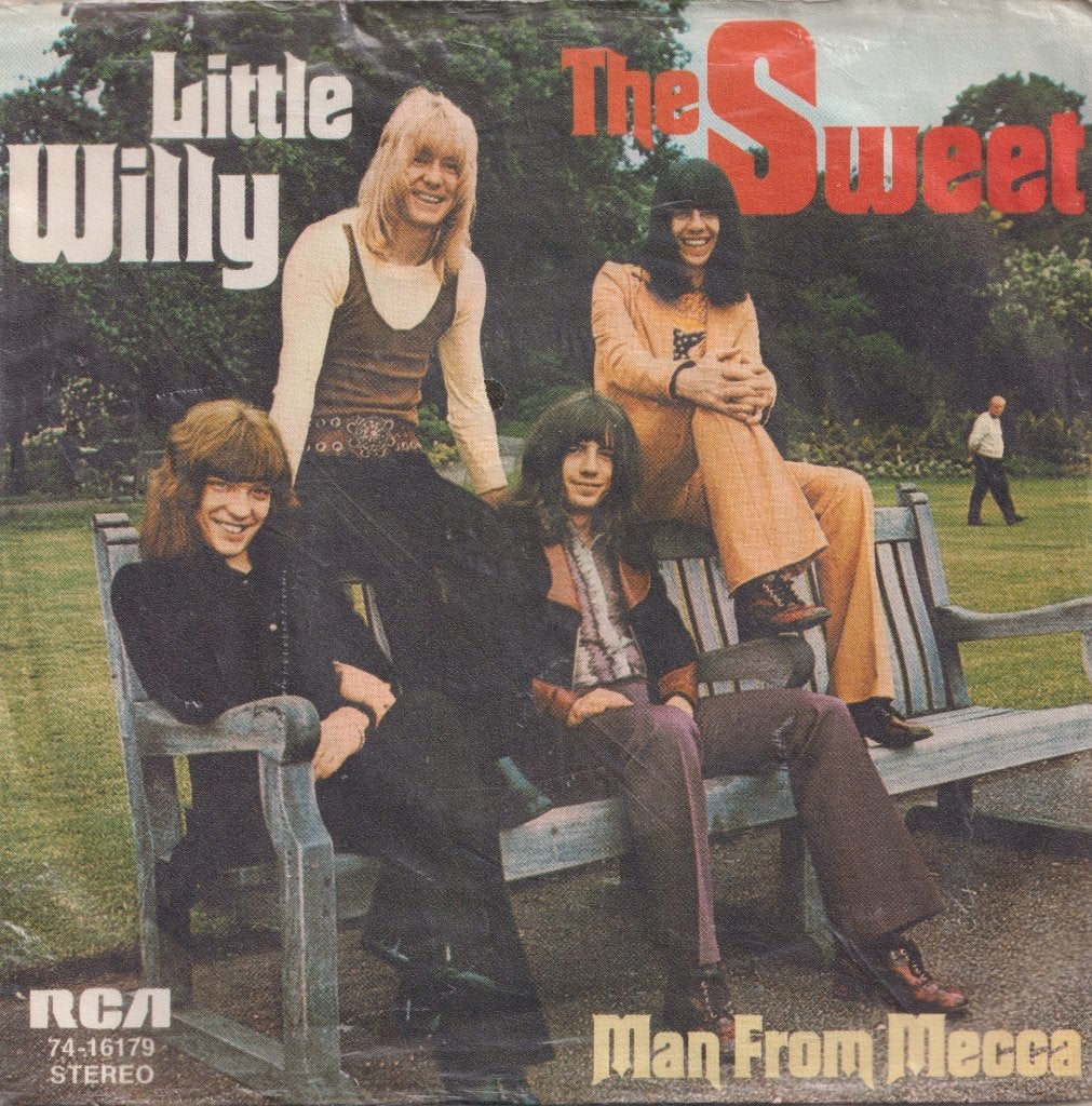 The Sweet – Little Willy / Man from Mecca - Single, Enlèvement ou Envoi, Utilisé, 7 inch, Pop