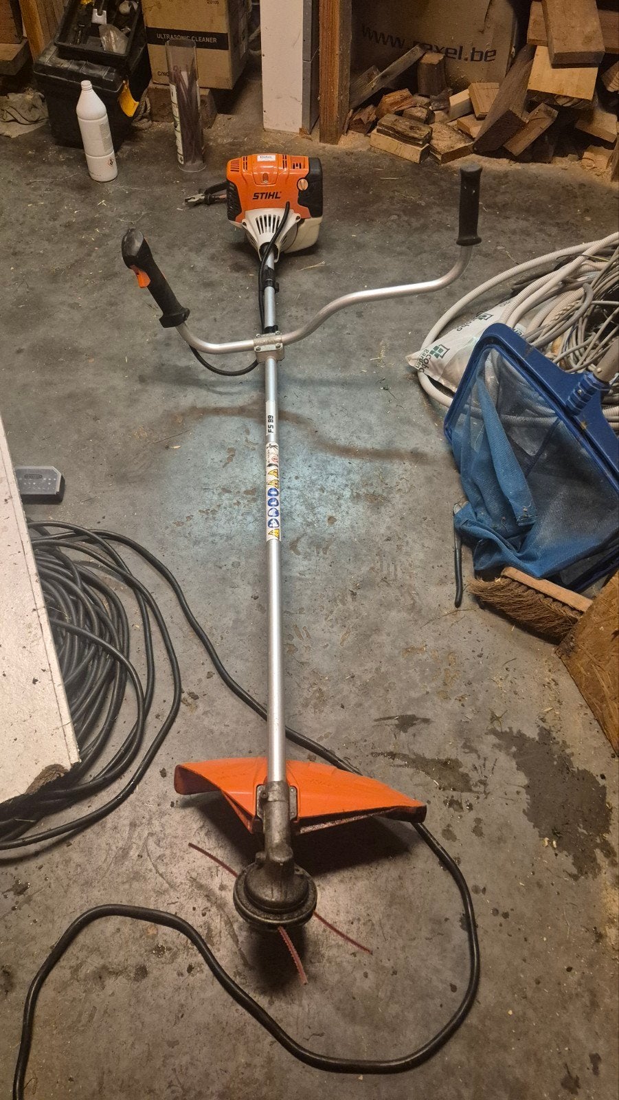 stihl bosmaaier, Tuin en Terras, Heggenscharen, Ophalen, Gebruikt, Benzine, STIHL