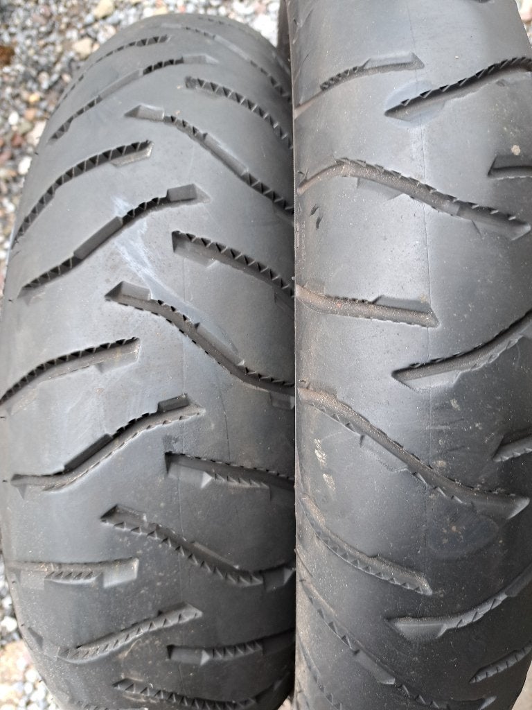 Michelin Annakee BMW R1200 GS (170/60 r17 + 120/70 R19), Enlèvement, Utilisé