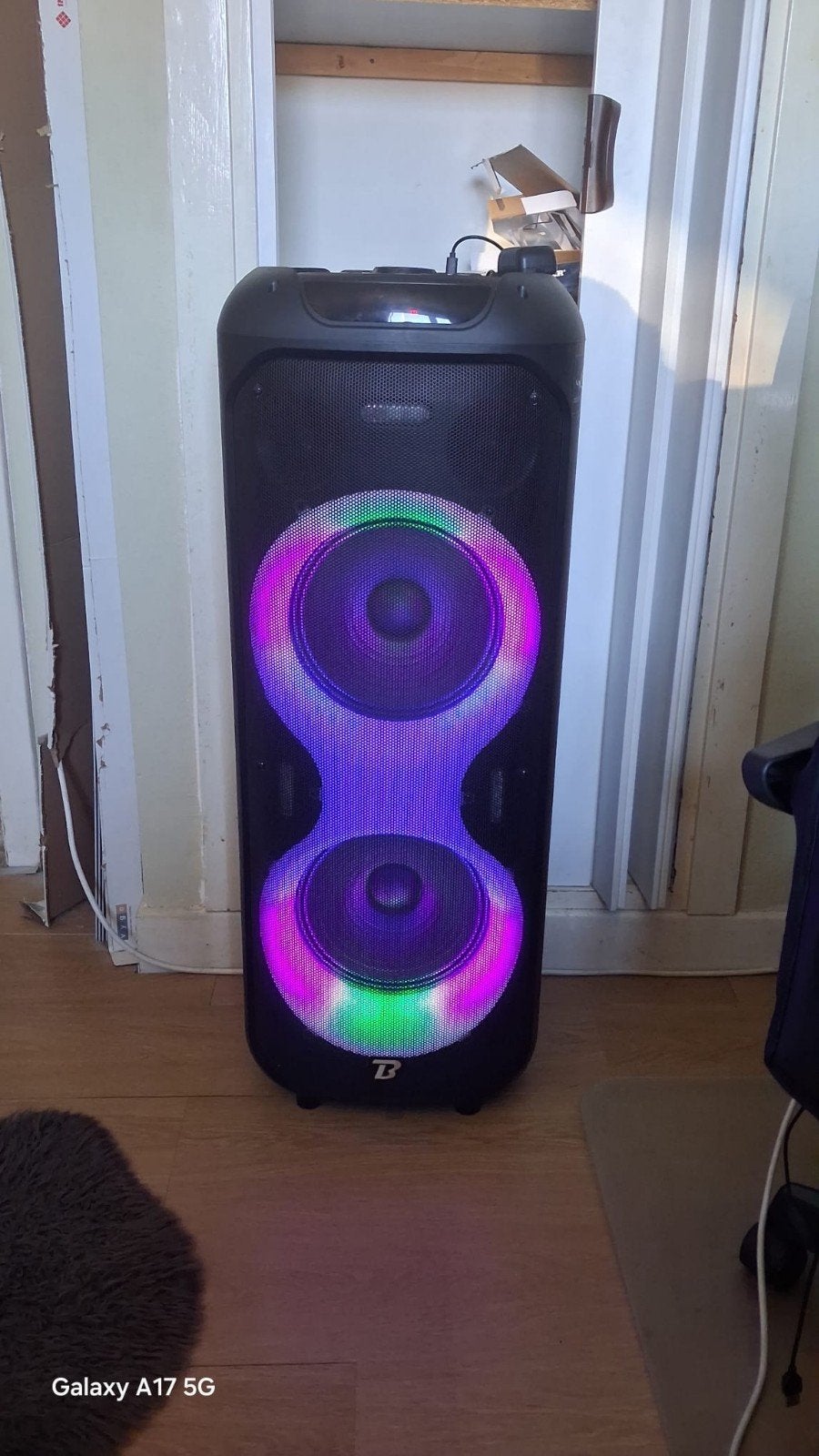 Party speakers, Enlèvement