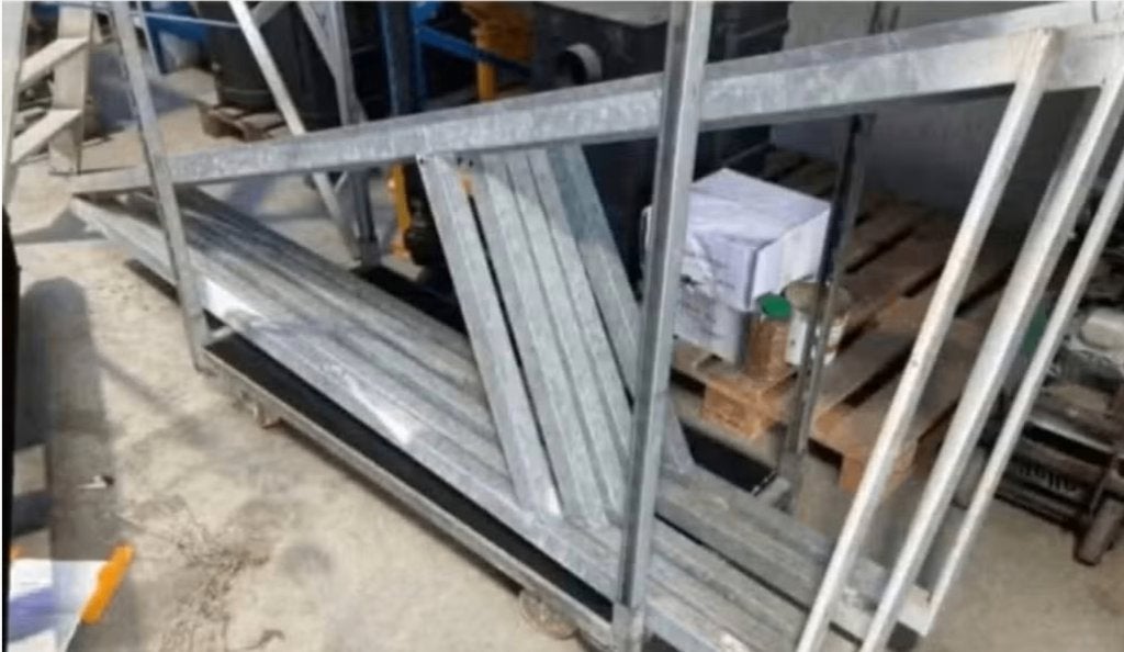 5 Robuuste Frame-delen (Gegalvaniseerd), Jardin & Terrasse, Verrières, Enlèvement, Carport